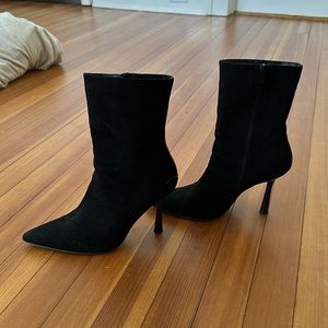 Black Suede boots